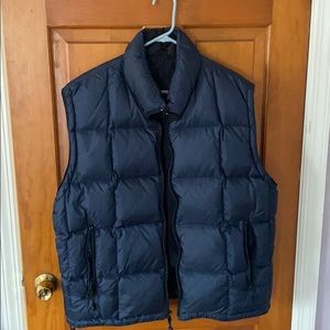 Gap down sleeveless jacket